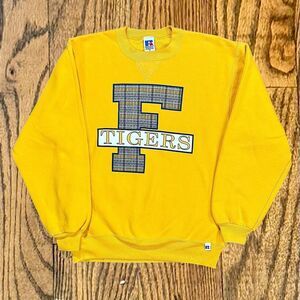 Vintage 90’s Collegiate Tigers Russell Athletic Crewneck Sweatshirt